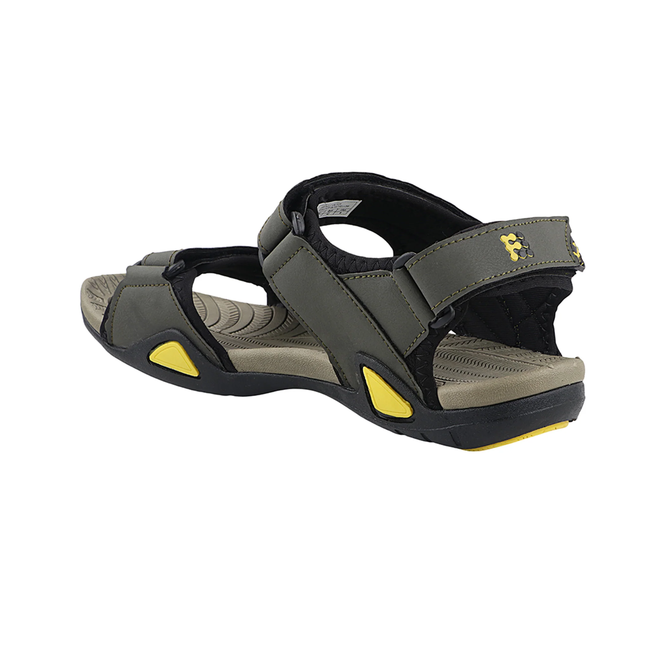 FUEL Victor Casual Sports Sandals For Men's (Olive) - Image 4