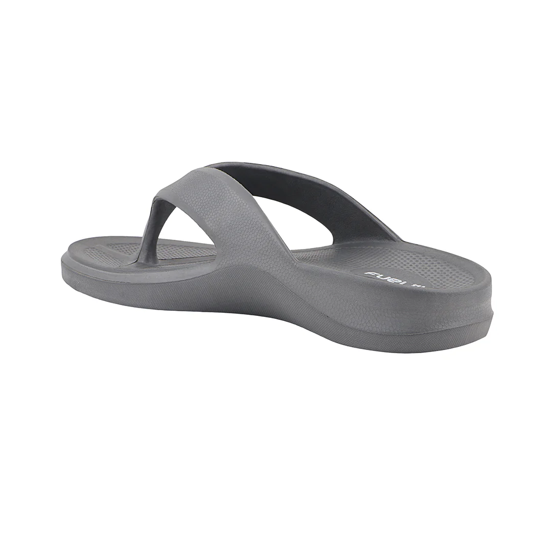 FUEL Comfort EVA Men Lightweight & Durable Slippers (Grey) - Image 3