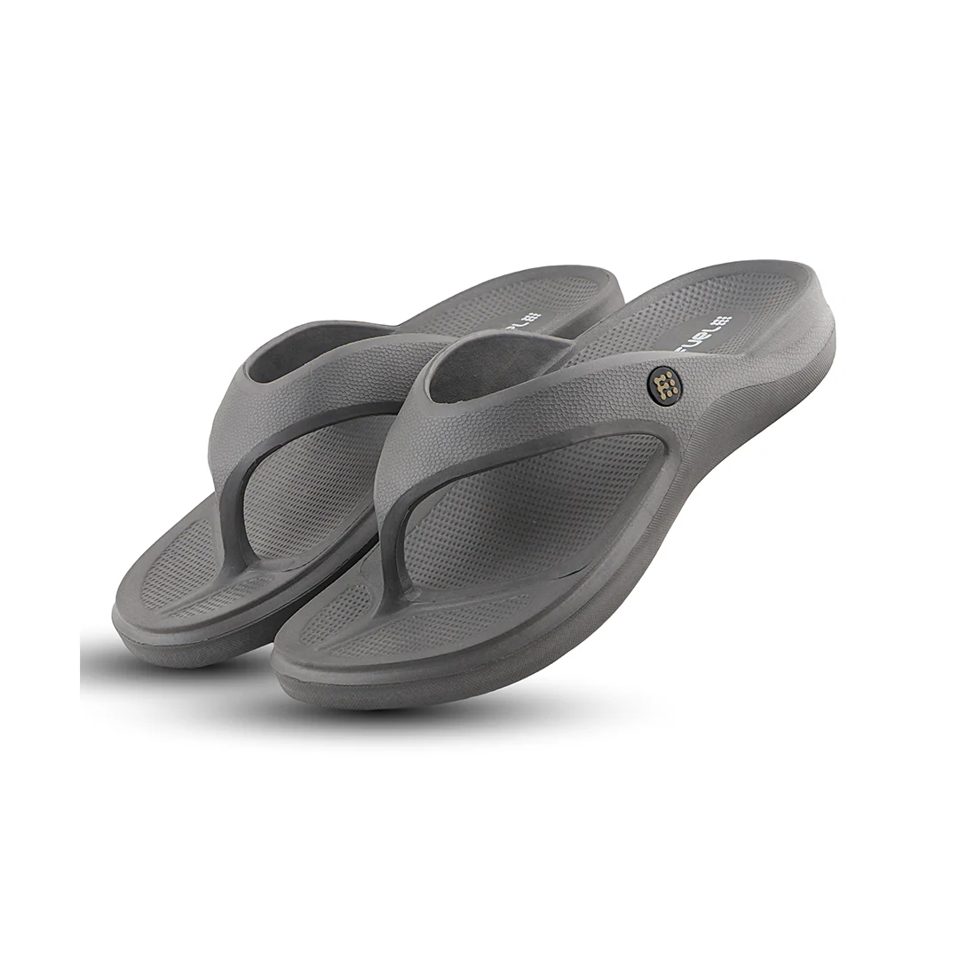 FUEL Comfort EVA Men Lightweight & Durable Slippers (Grey) - Image 4