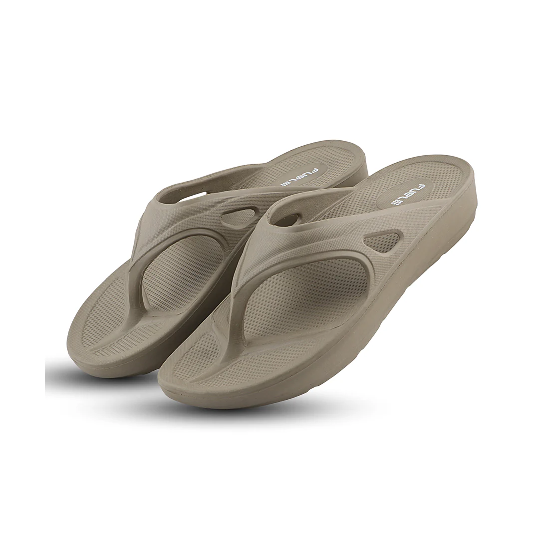 FUEL Comfort Women’s EVA Lightweight & Long-Lasting Slippers (Beige) - Image 4