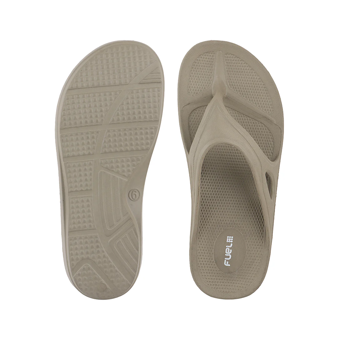 FUEL Comfort Women’s EVA Lightweight & Long-Lasting Slippers (Beige) - Image 5