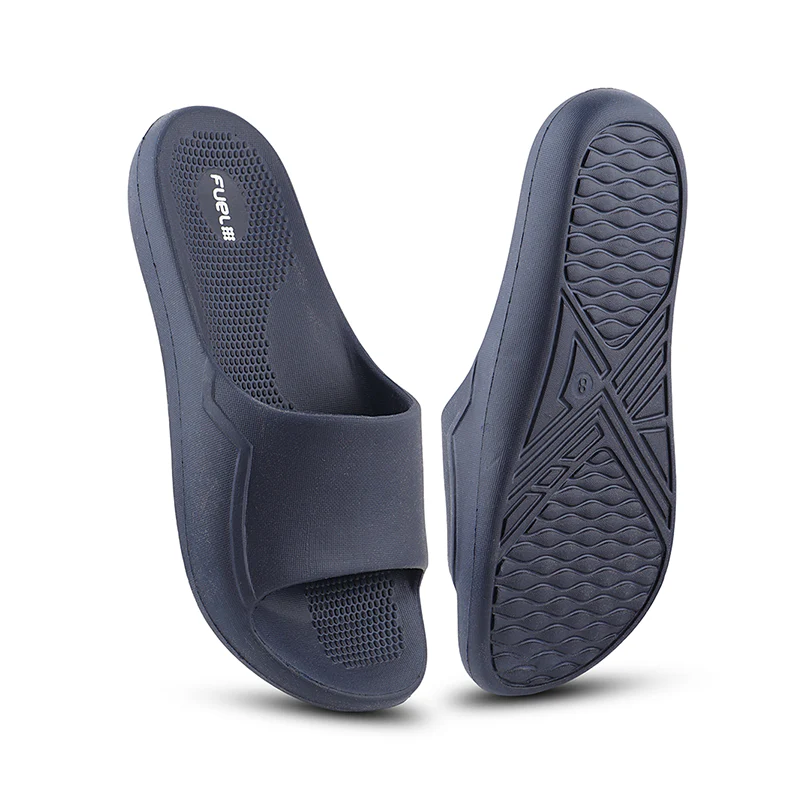 FUEL Swift Anti-Slip Slip-On Slippers for Daily Wear Comfort Slides for Men with Textured EVA Sole - Image 6