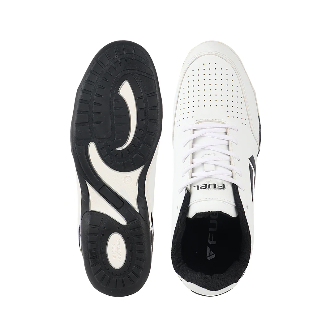 FUEL Ultima Casual Sneakers Comfortable Lightweight (White) - Image 5