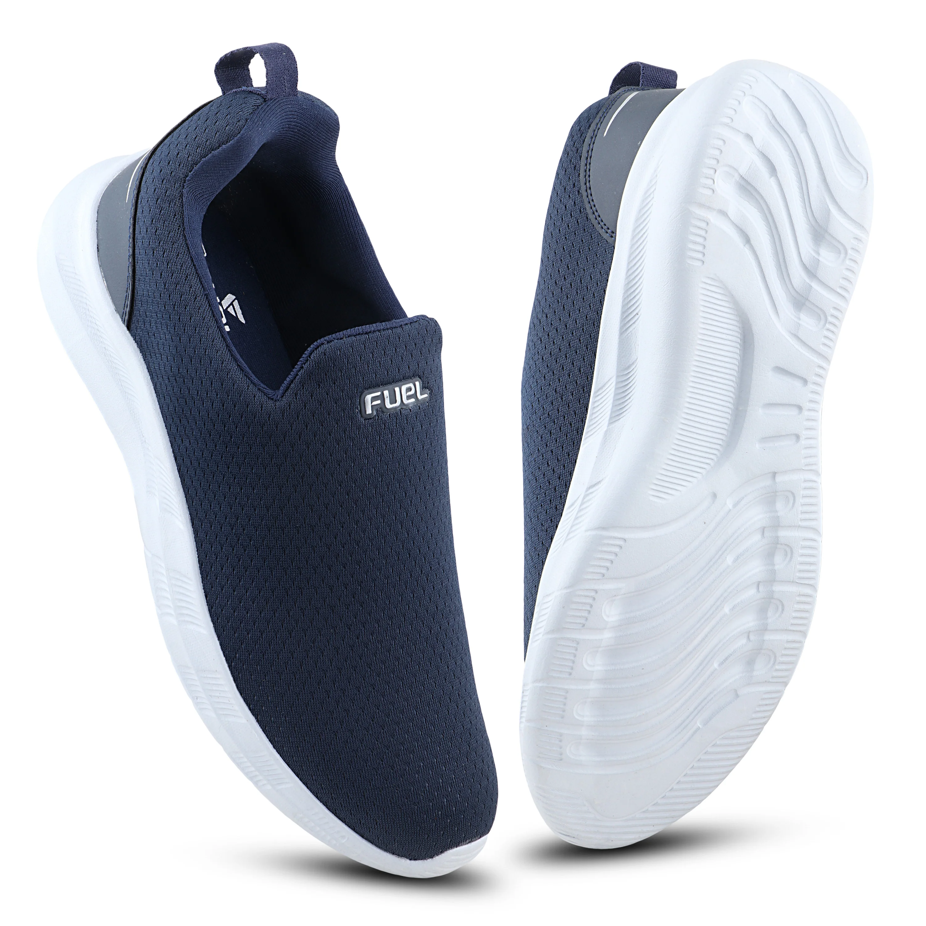 FUEL Wonder Breathable Running Shoes for Men – Ultra Comfort Fit (Navy) - Image 5